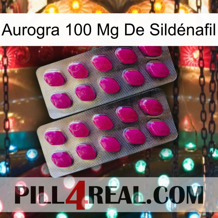Aurogra 100 Mg De Sildénafil 10